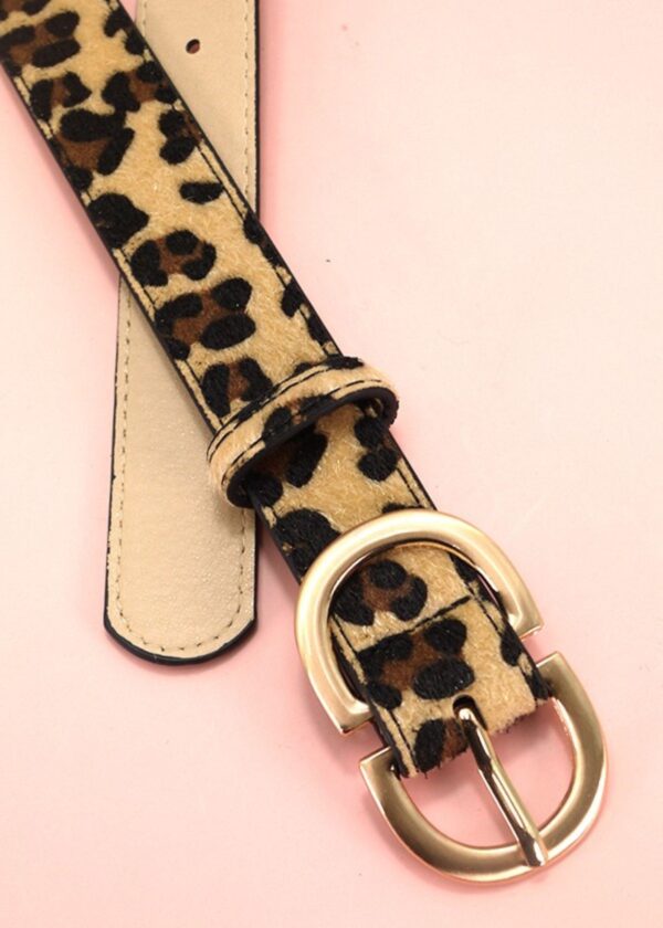 LEOPARD PRINT BELT