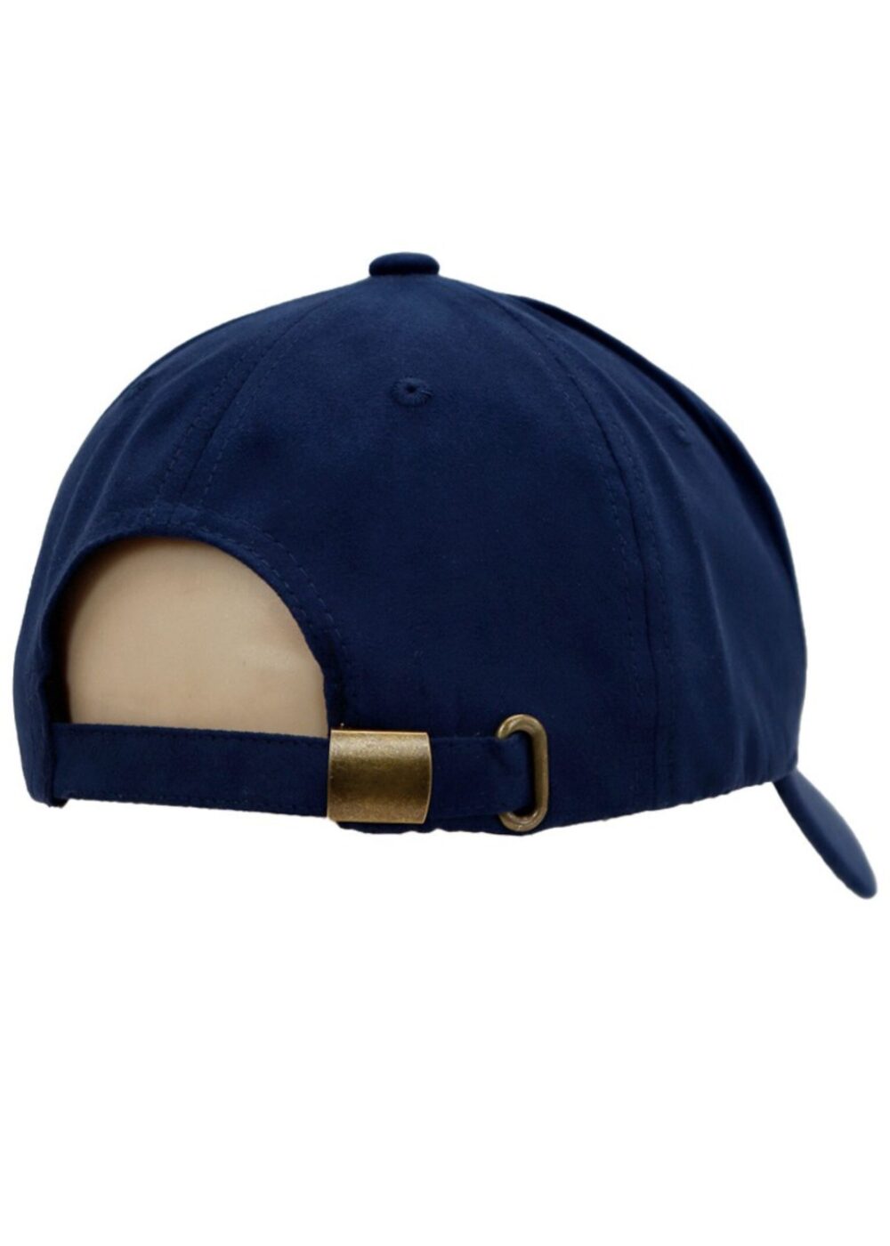 DARK BLUE SUEDE BASEBALL HAT