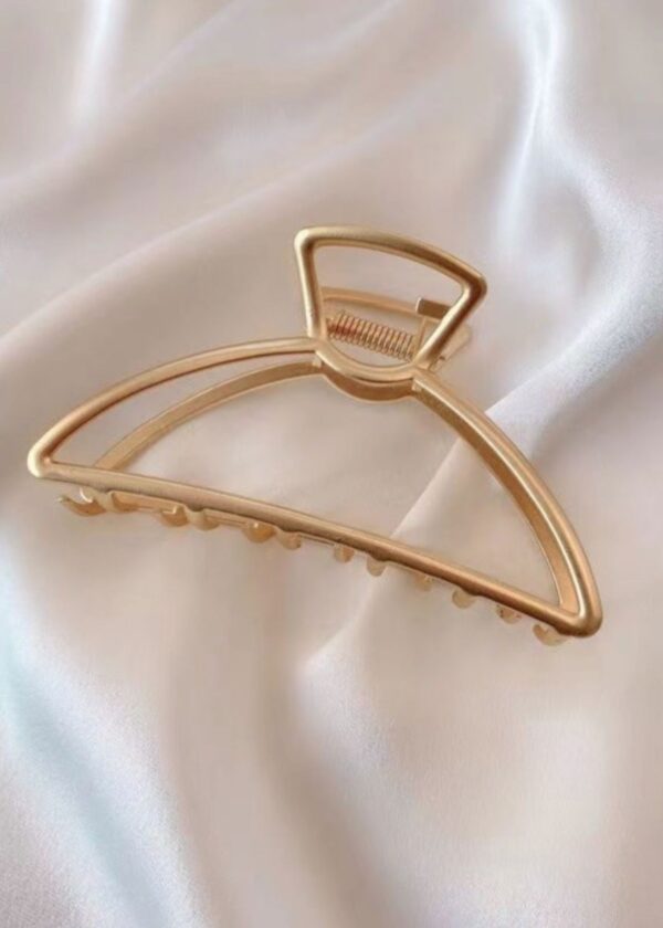 GOLD HALF MOON HAIR CLIP