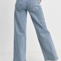 LIGHT WASH STRAIGHT LEG JEANS