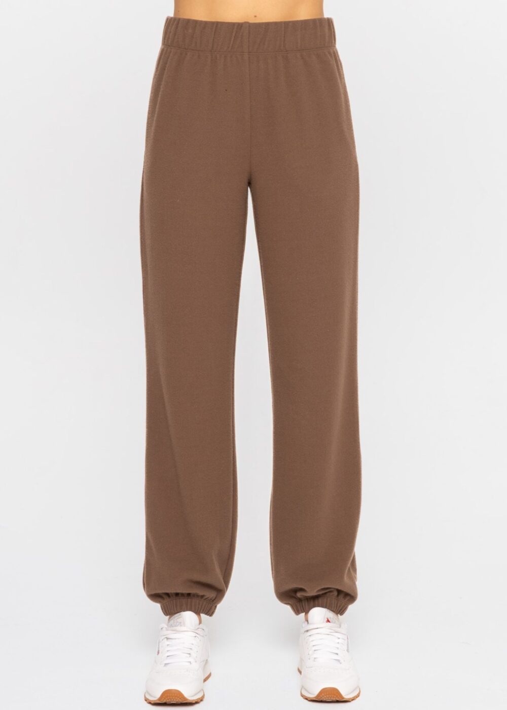 BROWN FLEECE JOGGERS