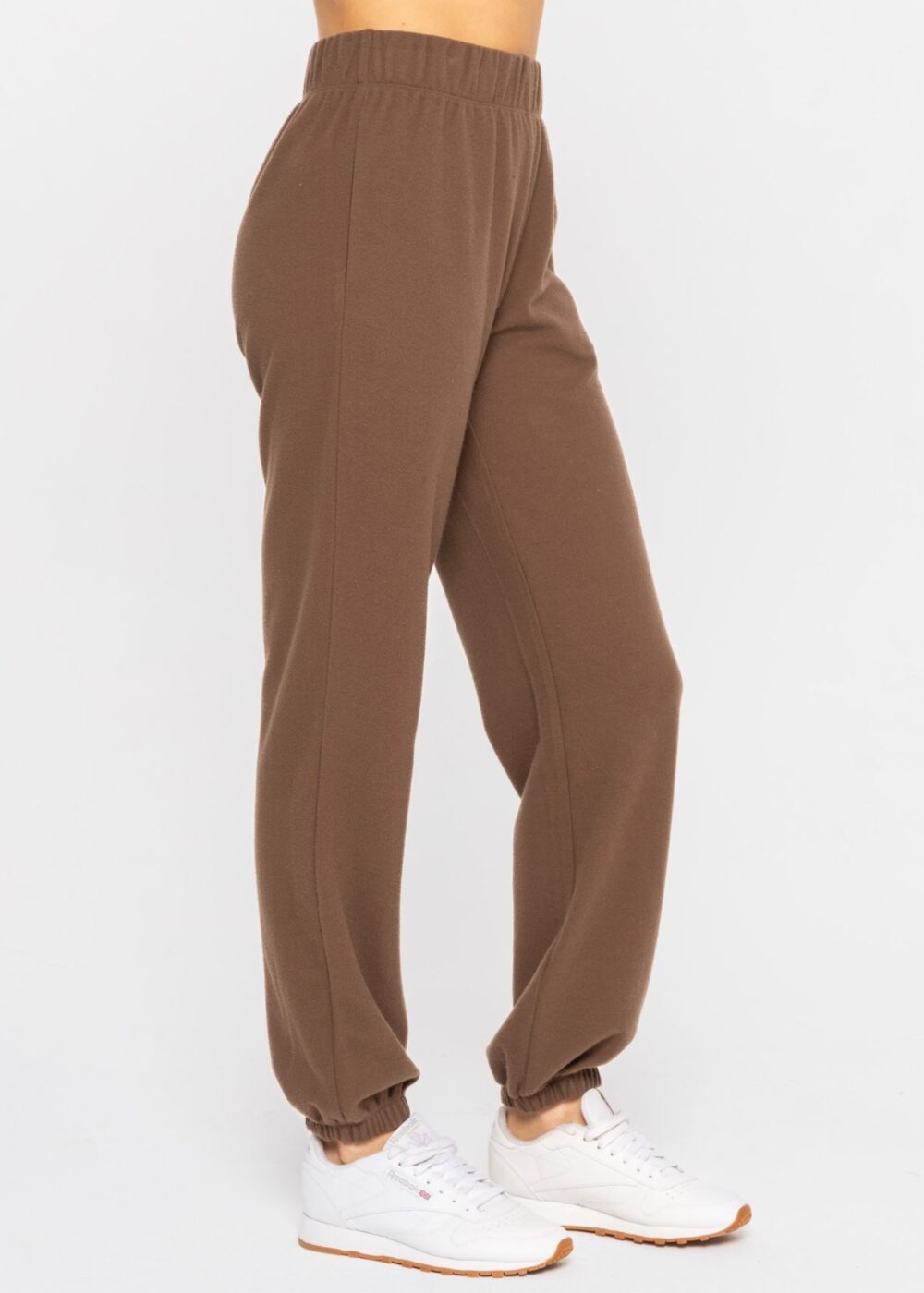 BROWN FLEECE JOGGERS