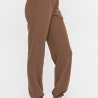 BROWN FLEECE JOGGERS