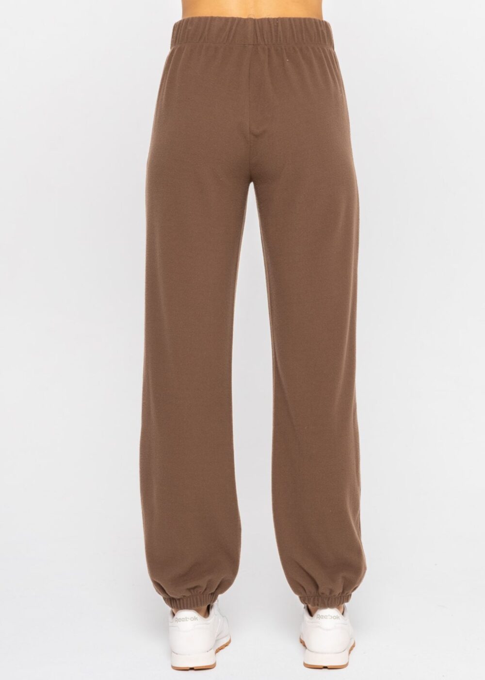 BROWN FLEECE JOGGERS