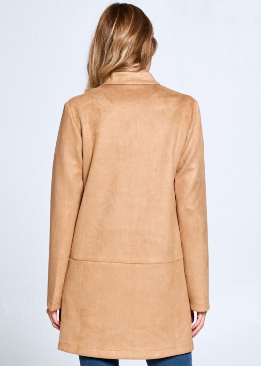 CAMEL BROWN SUEDE JACKET