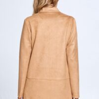 CAMEL BROWN SUEDE JACKET