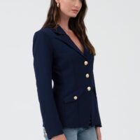 NAVY BLAZER WITH GOLD BUTTONS