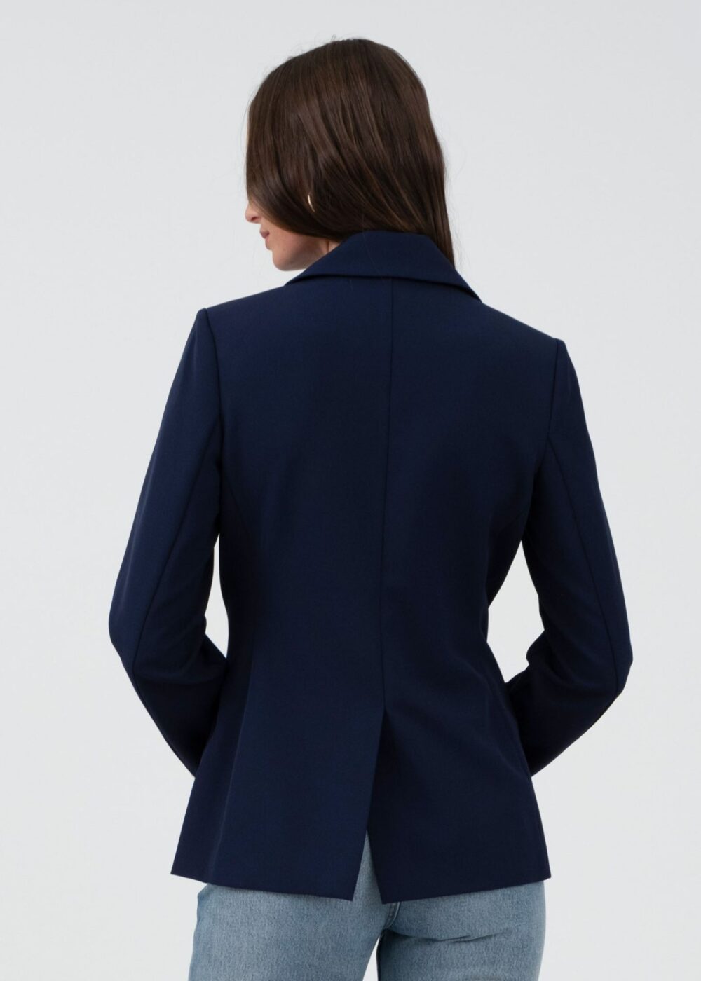 NAVY BLAZER WITH GOLD BUTTONS