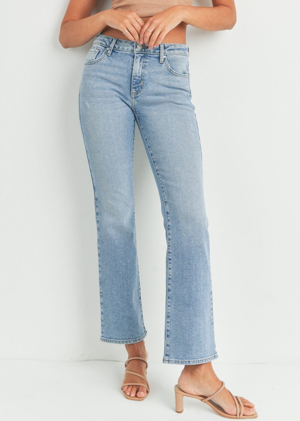 MARIANNE SLIM BOOTCUT JEANS- FINAL SALE Primp Boutique