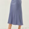 SHIRLEY LINEN MIDI SKIRT