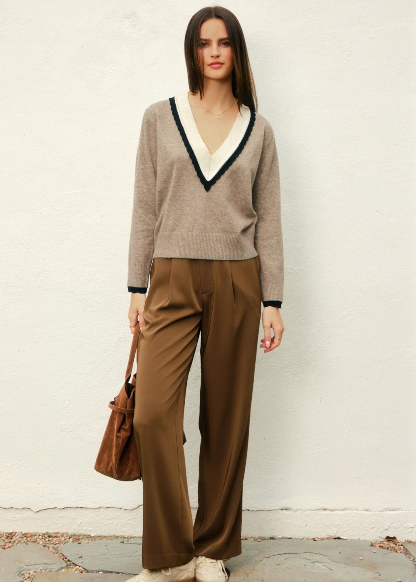 BELINDA PLEATED TROUSERS