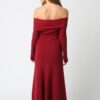 JILL OFF THE SHOULDER KNIT DRESS