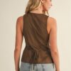 BETHANY FAUX SUEDE VEST
