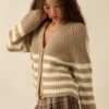 ISABELLE STRIPE CARDIGAN