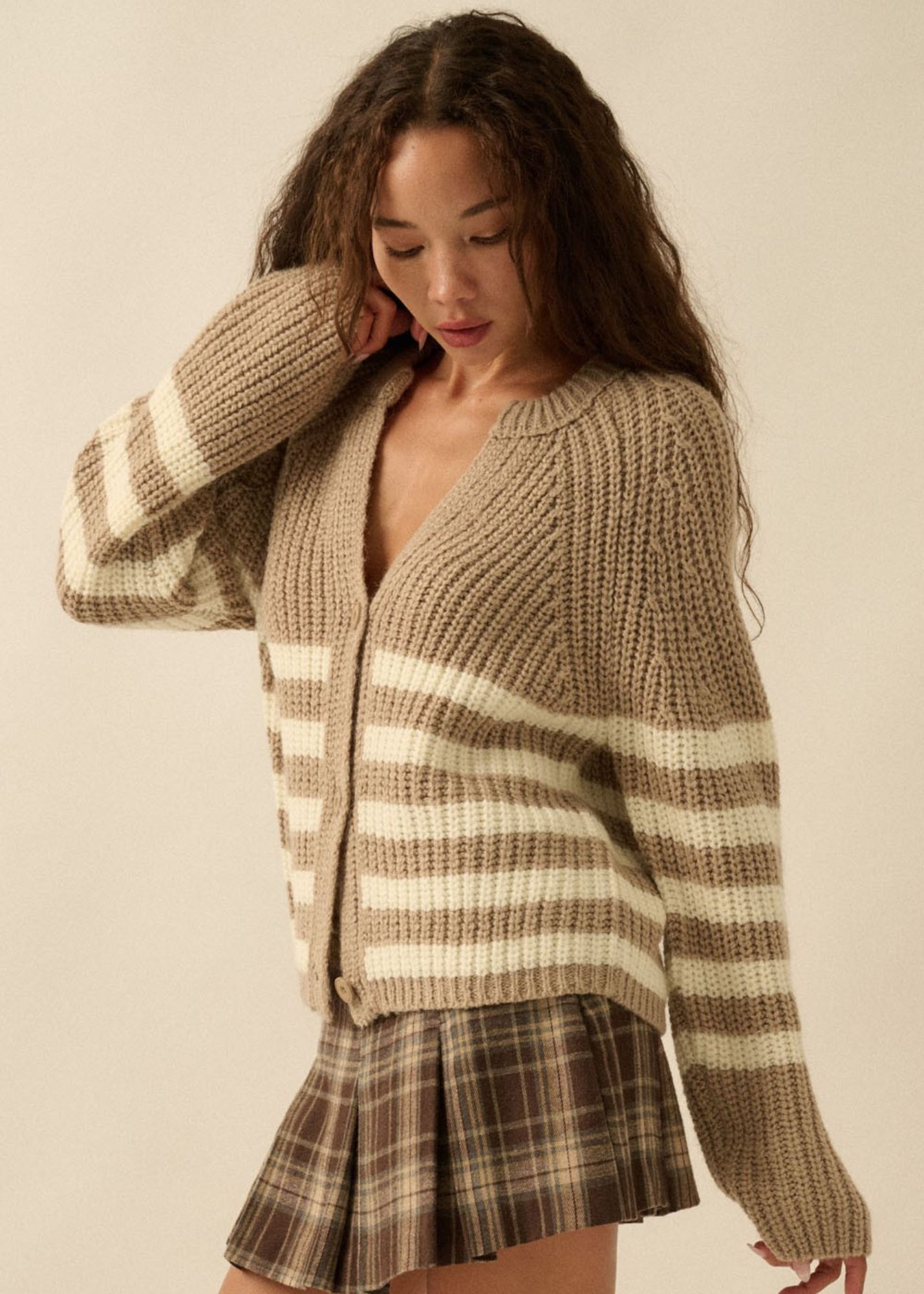 ISABELLE STRIPE CARDIGAN