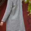 KELLY HOUNDSTOOTH COAT
